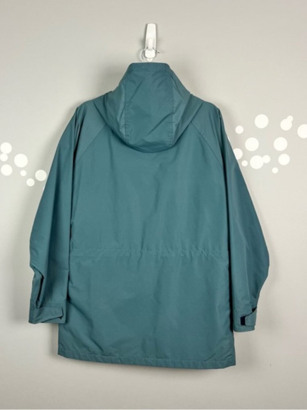Woolrich Vintage Hooded Rain Jacket Parka Size L - Picture 7 of 7